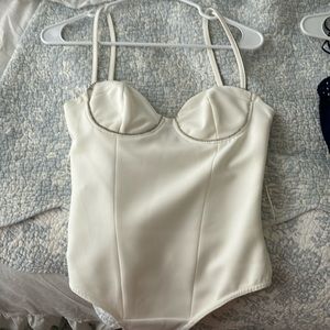 Zara brand new white bodysuit